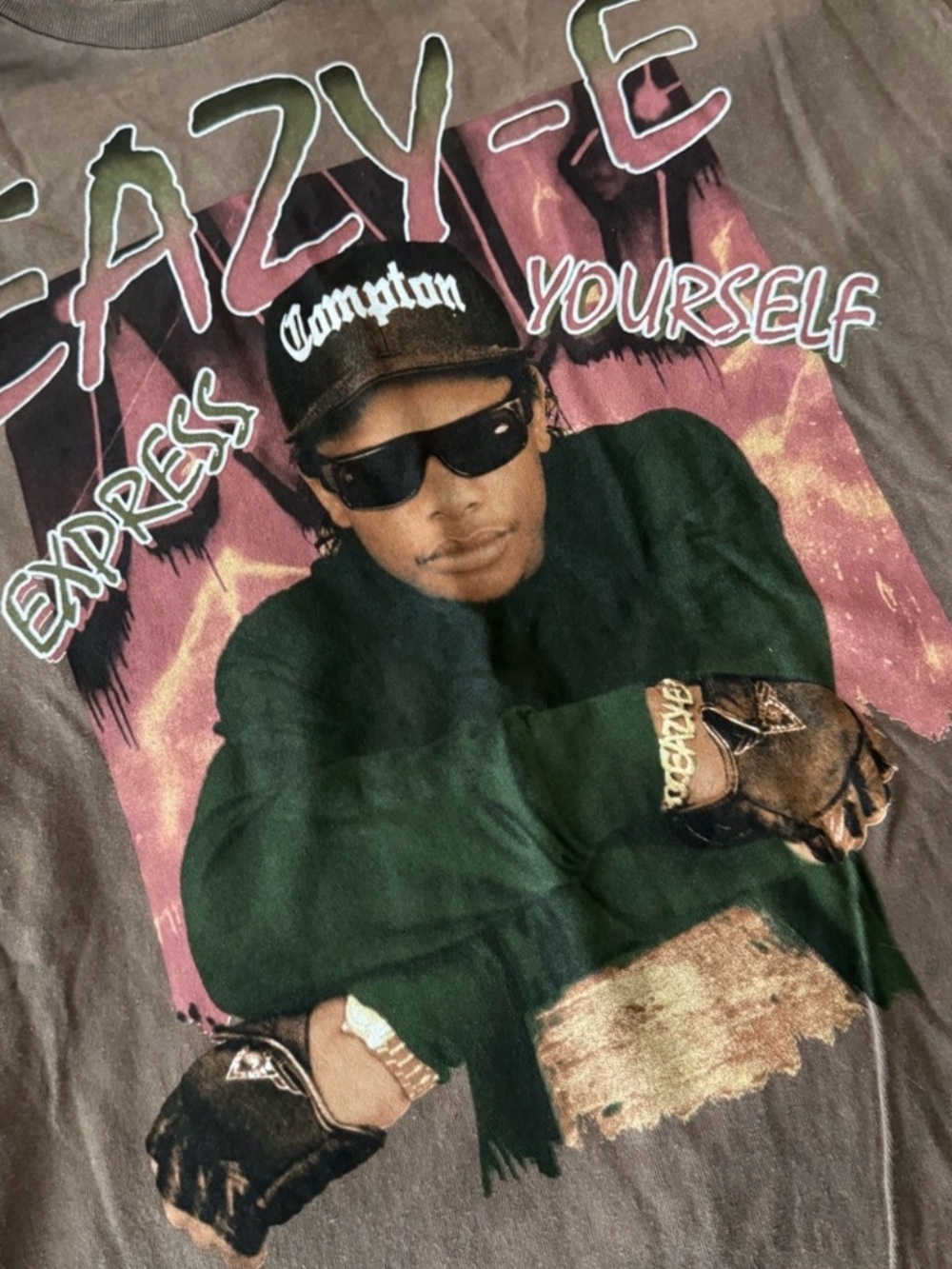 *UNISEX-REASONABLE OFFERS” “EASY E” COMPTON EXPRESS YOURSELF” T-SHIRT